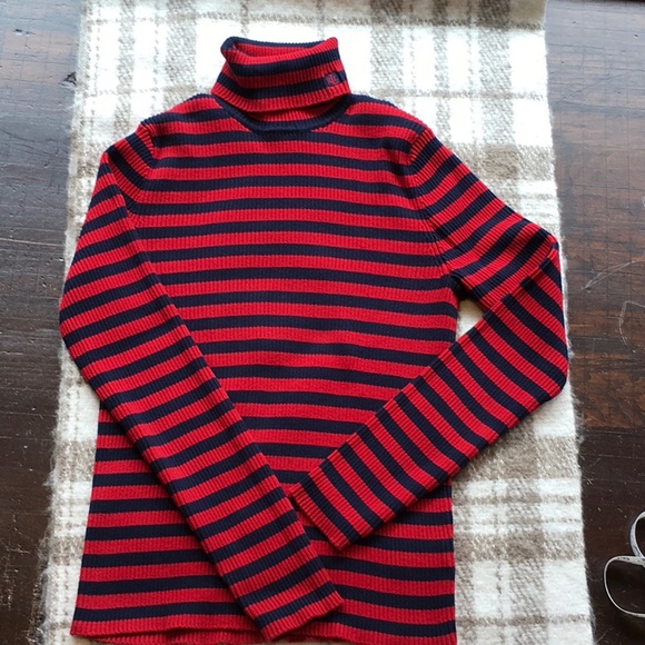 Beautiful & Bold Lauren Ralph Lauren Turtle Neck Ribbed Sweater. - Picture 2 of 11